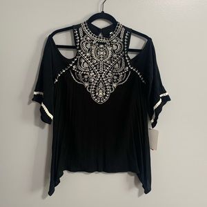 Xhilaration Cold Shoulder Top